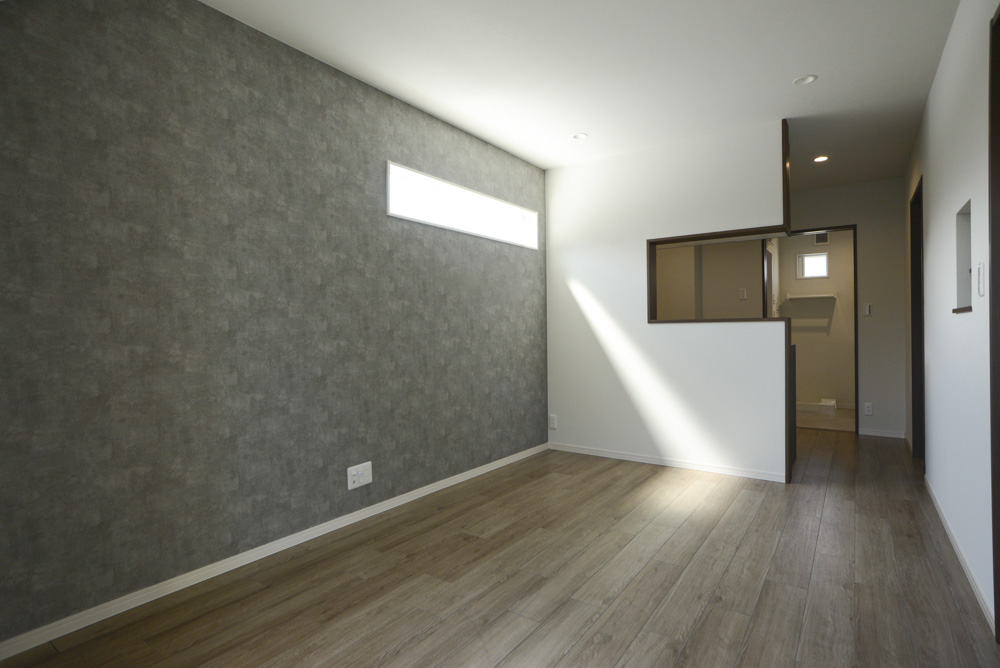 リビングからDKを見たアングル※101号室